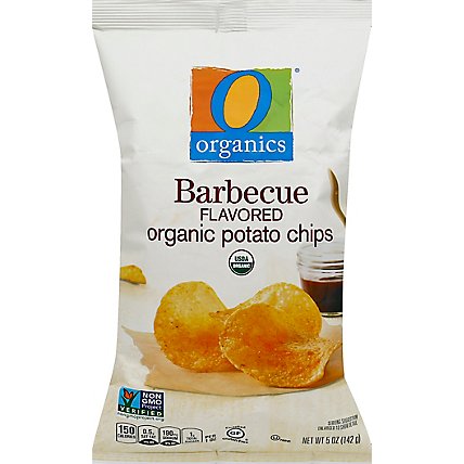 O Organics Chips Potato Bbq - 5 Oz - Image 2