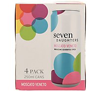 Seven Daughters Moscato Cans Wine - 250 Ml