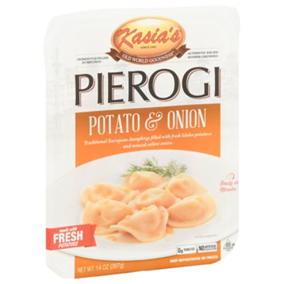 Kasias Pierogi Potato & Onion - 14 Oz - Image 1