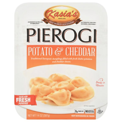 Kasias Potato Cheddar Pierogies - 14 Oz - Image 3