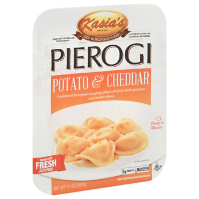 Kasias Potato Cheddar Pierogies - 14 Oz - Image 1