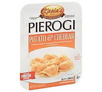 Kasias Potato Cheddar Pierogies - 14 Oz