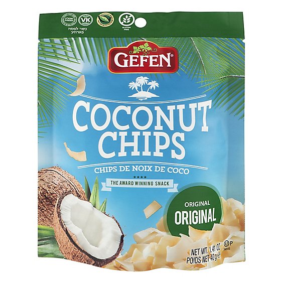 Gefen  Chips Coconut - 1.41  Oz