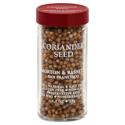 Morton & Bassett Coriander Seed - 1.2 Oz
