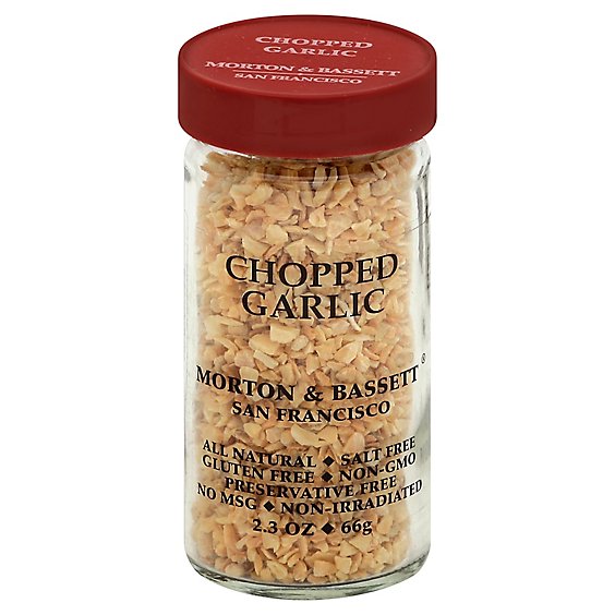 Morton & Bassett Garlic Chopped - 2.3 Oz