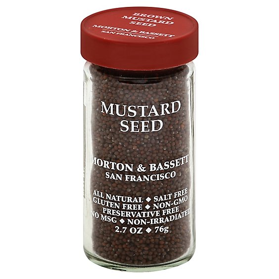 Morton & Bassett Mustard Seed - 2.7 Oz