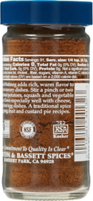 Morton & Bassett Nutmeg Ground - 2.3 Oz - Image 4