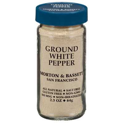 Morton & Bassett White Pepper Ground - 2.3 Oz - Image 2