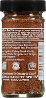 Morton & Bassett Spice Blend Cajun - 1.7 Oz - Image 5