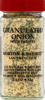 Morton & Bassett Onion with Parsley Granulated - 2.3 Oz - Image 2