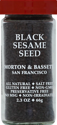 Morton & Bassett Sesame Seed Black - 2.3 Oz