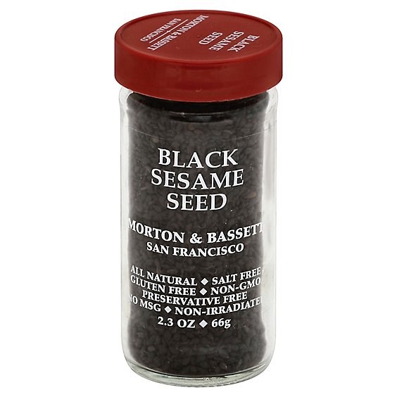Morton & Bassett Sesame Seed Black - 2.3 Oz