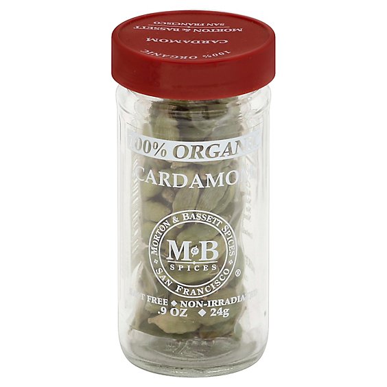 Morton & Bassett Organic Cardamom - 0.9 Oz