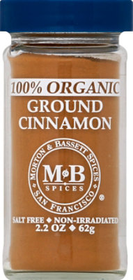 Morton & Bassett Organic Cinnamon Ground - 2.2 Oz - Image 2