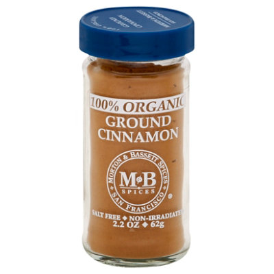 Morton & Bassett Organic Cinnamon Ground - 2.2 Oz - Image 1