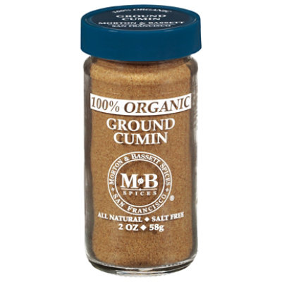 Morton & Bassett Organic Cumin Ground 100% - 2 Oz - Image 2