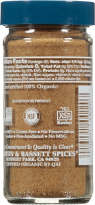 Morton & Bassett Organic Cumin Ground 100% - 2 Oz - Image 4