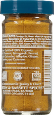 Morton & Bassett Organic Curry - 2.1 Oz - Image 4