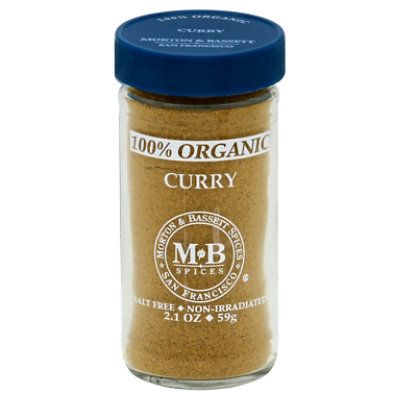 Morton & Bassett Organic Curry - 2.1 Oz