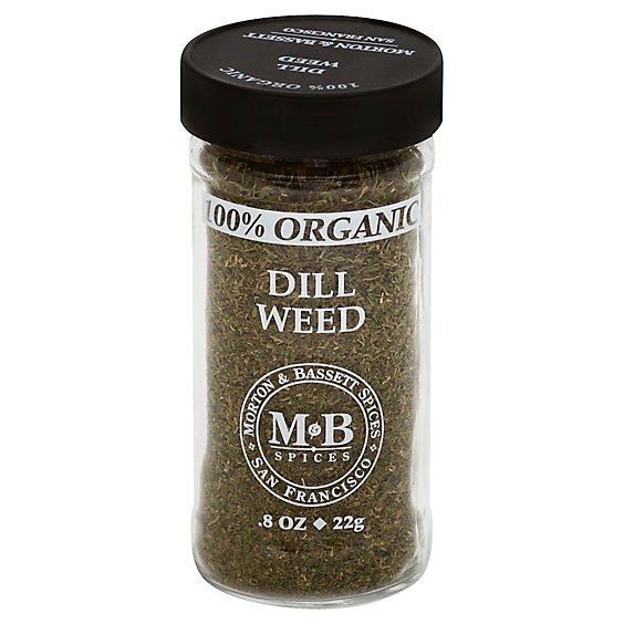 Morton & Bassett Organic Dill Weed - 0.8 Oz