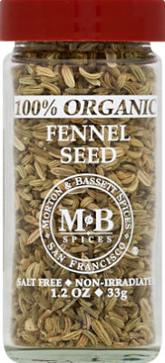 Morton & Bassett Organic Fennel Seed - 1.2 Oz - Image 2