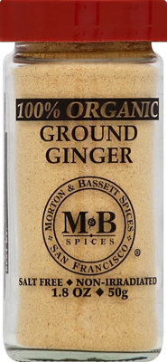 Morton & Bassett Organic Ginger Ground - 1.8 Oz - Image 2