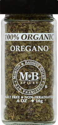 Morton & Bassett Organic Oregano - 0.6 Oz - Image 2