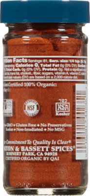 Morton & Bassett Organic Paprika - 2 Oz - Image 4