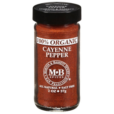 Morton & Bassett Organic Cayenne Pepper - 2 Oz - Image 2