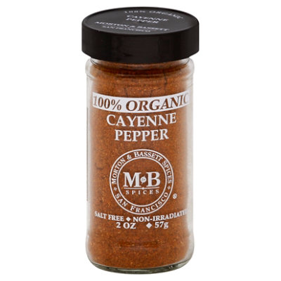 Morton & Bassett Organic Cayenne Pepper - 2 Oz