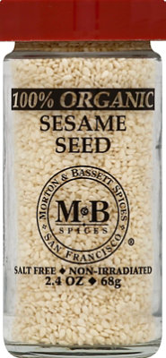 Morton & Bassett Organic Sesame Seed - 2.4 Oz - Image 2