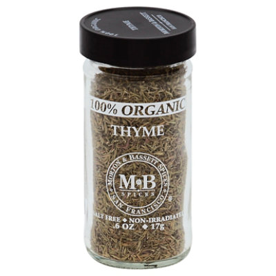 Morton & Bassett Organic Thyme - 0.6 Oz - Image 1