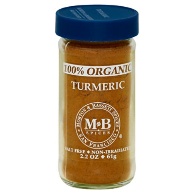 Morton & Bassett Organic Turmeric - 2.2 Oz