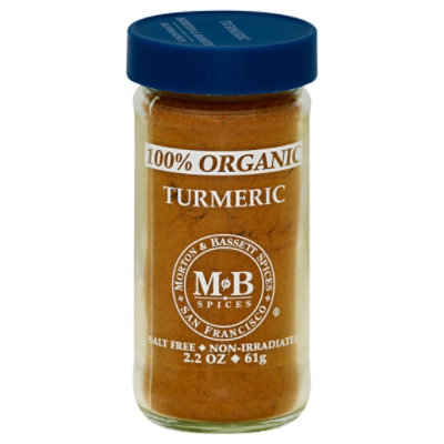 Morton & Bassett Organic Turmeric - 2.2 Oz - Image 1