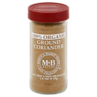 Morton & Bassett Organic Coriander Ground - 1.6 Oz - Image 1