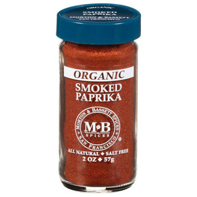 Morton & Bassett Organic Paprika Smoked - 2 Oz - Image 2
