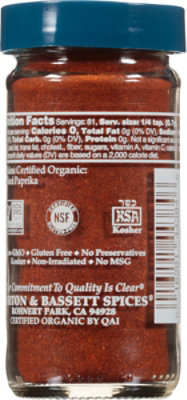 Morton & Bassett Organic Paprika Smoked - 2 Oz - Image 4
