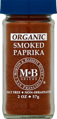 Morton & Bassett Organic Paprika Smoked - 2 Oz - Image 2