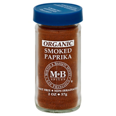 Morton & Bassett Organic Paprika Smoked - 2 Oz