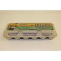 Judys Extra Large Organic Brown Eggs - 12 Count - Image 1