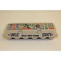 Uncle Eddies Ex Large Cf White Eggs - 12 Count - Image 1