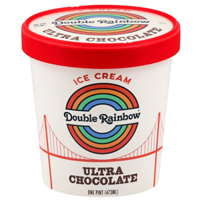 Double Rainbow Ultra Chocolate Ice Cream - 1 Pint