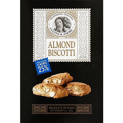 Cucina Amore Almond Biscotti - 7 Oz - Image 2