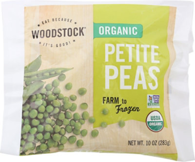 Woodstock Organic Peas Green Petite - 10 Oz - Image 2