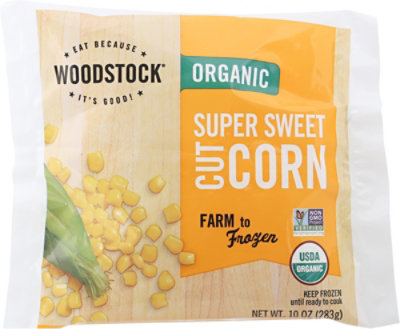 Woodstock Farms Organic Corn Cut Super Sweet - 10 Oz - Image 2