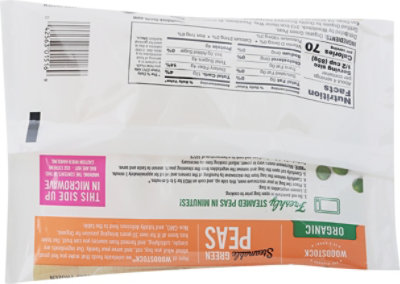 Woodstock Organic Peas Green Steamable - 12 Oz - Image 6