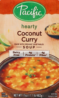 Pacific Organic Soup Hearty Coconut Curry - 17 Oz - Image 2