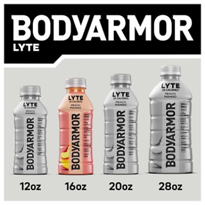 BODYARMOR LYTE Peach Mango Sports Drink - 16 Fl. Oz. - Image 5