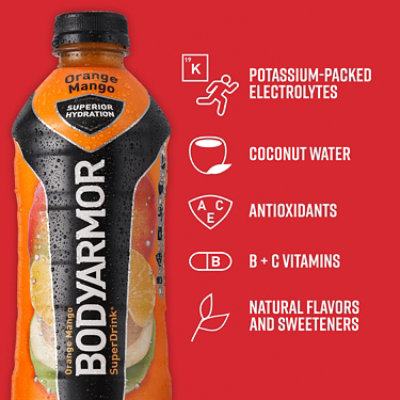 BODYARMOR Orange Mango Sports Drink - 28 Oz - Image 5