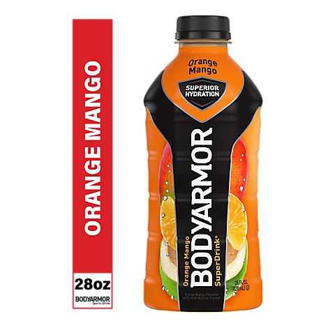 BODYARMOR SuperDrink Sports Drink Orange Mango - 28 Fl. Oz.